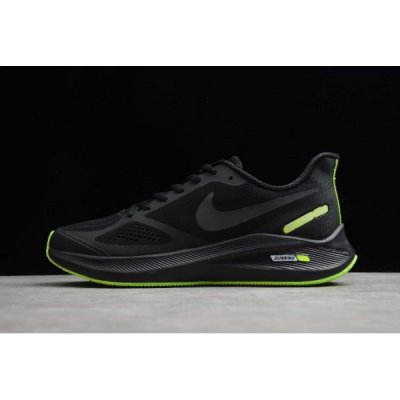 Nike Erkek Zoom Winflo 7x Siyah / Yeşil Koşu Ayakkabısı Türkiye - 68JNDIW6